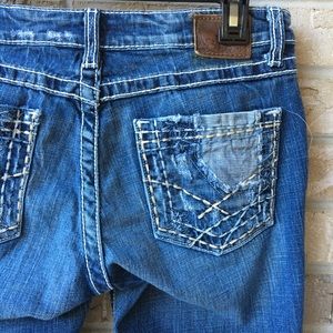 BKE Reese Stretch Cropped Denim Jeans Size 28
